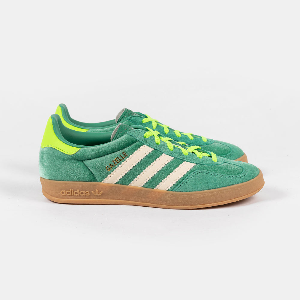 ADIDAS GAZELLE INDOOR COURT GREEN CREAM WHITE JI2715