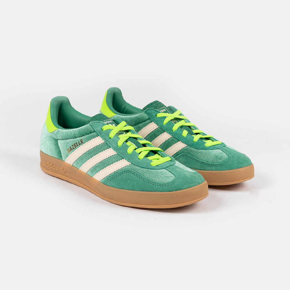 ADIDAS GAZELLE INDOOR COURT GREEN CREAM WHITE JI2715