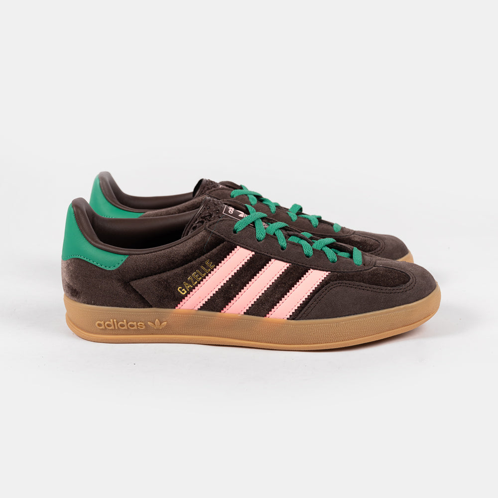 ADIDAS GAZELLE INDOOR DARKBROWN GLOW PINK JI2714