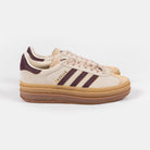 ADIDAS GAZELLE BOLD CREAM BURGUNDY JQ5127