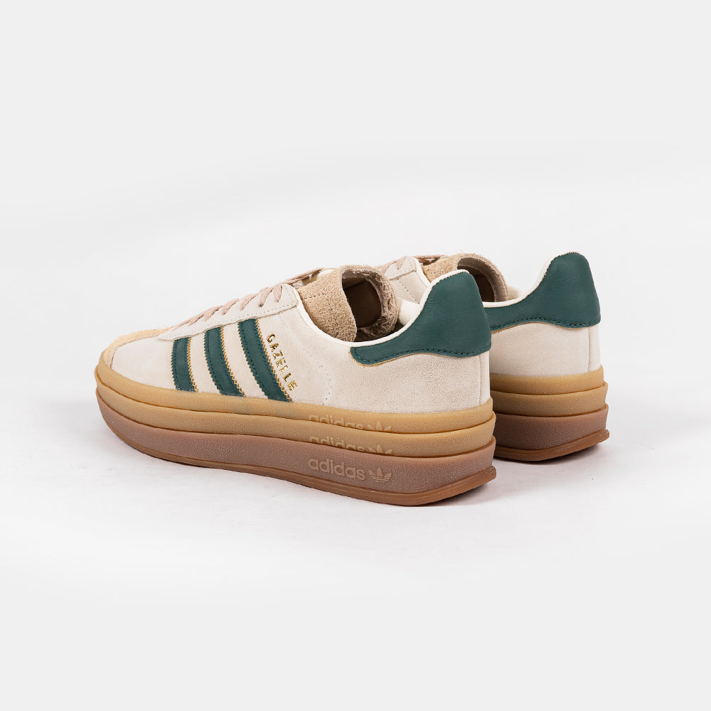 ADIDAS GAZELLE BOLD CREAM WHITE GREEN ID7056