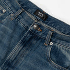 A.p.c. Jean Martin Indigo Delave Used Cohfc-h09121