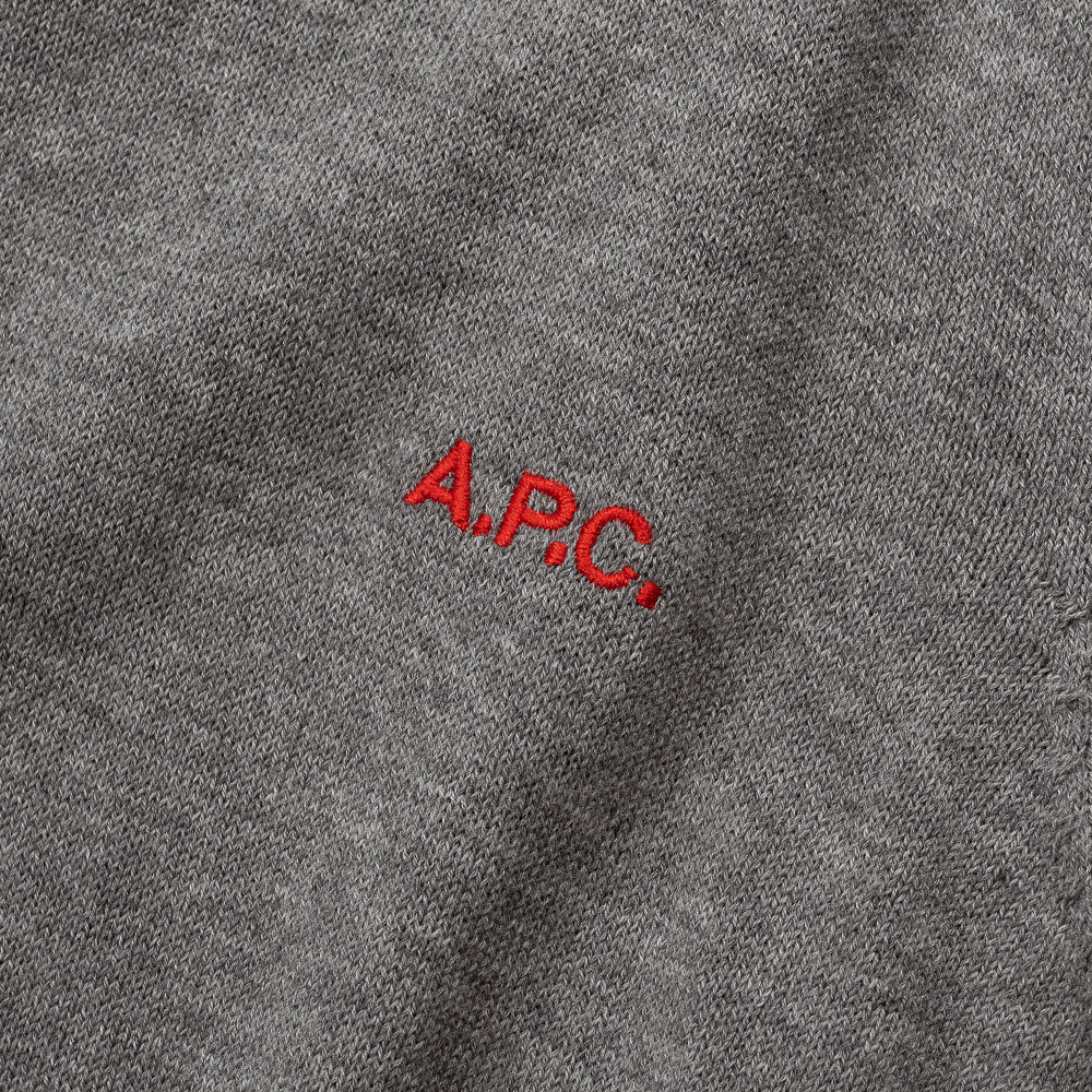 A.p.c. Pull Amir Gris Chine Cogdk-h23357