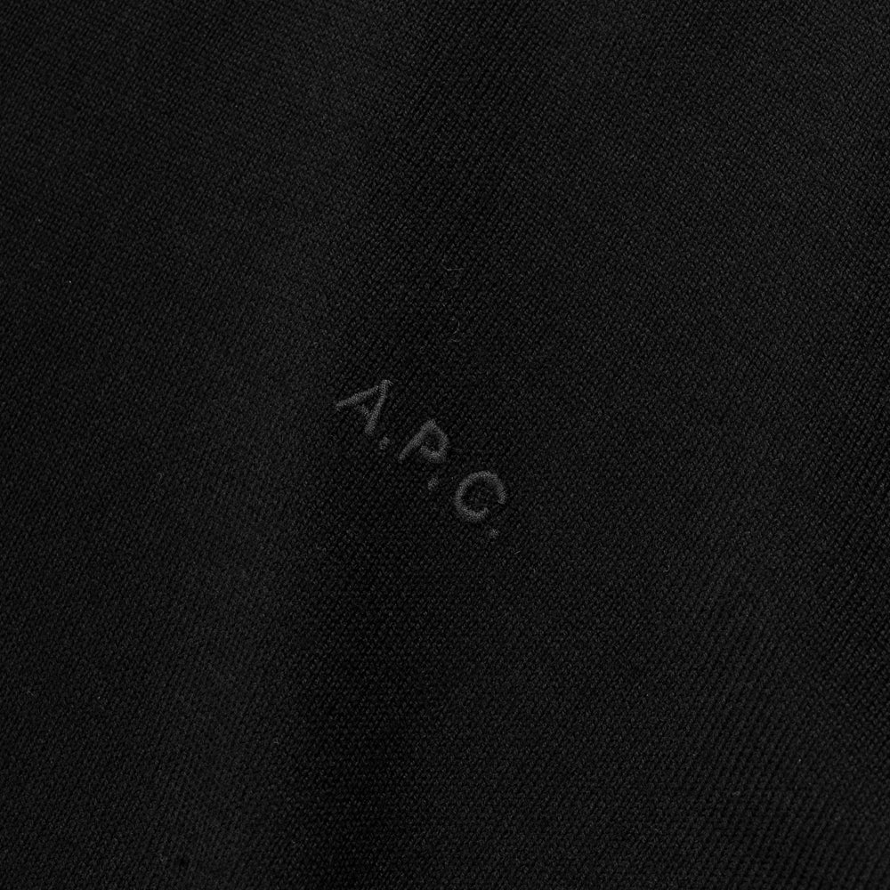 A.p.c. Pull Matt Logo Noir Wvawm-h23285-lzz