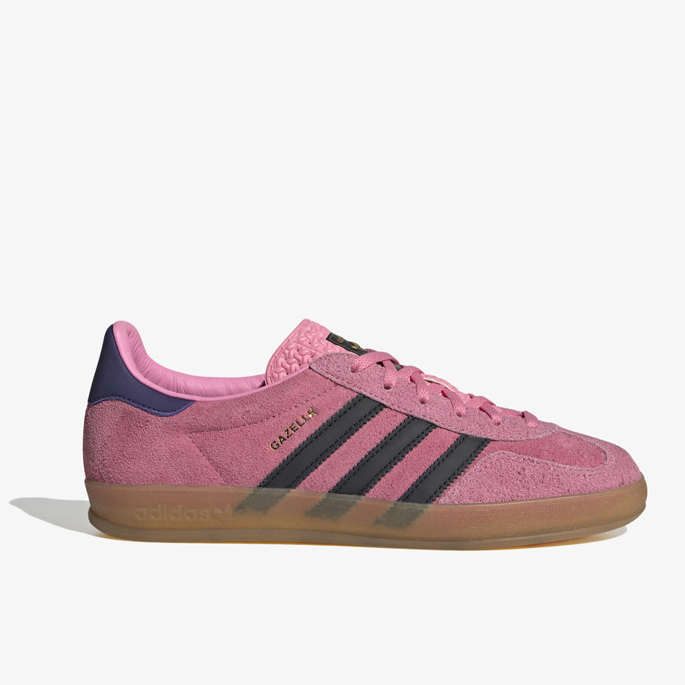 Adidas Gazelle Indoor W Bliss Pink Core Black Collegiate Purple Ie7002