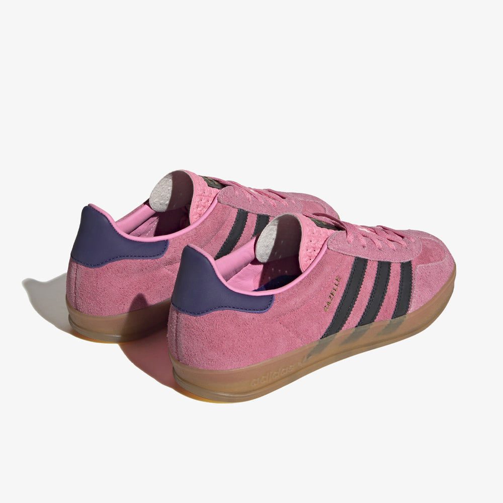 Adidas Gazelle Indoor W Bliss Pink Core Black Collegiate Purple Ie7002