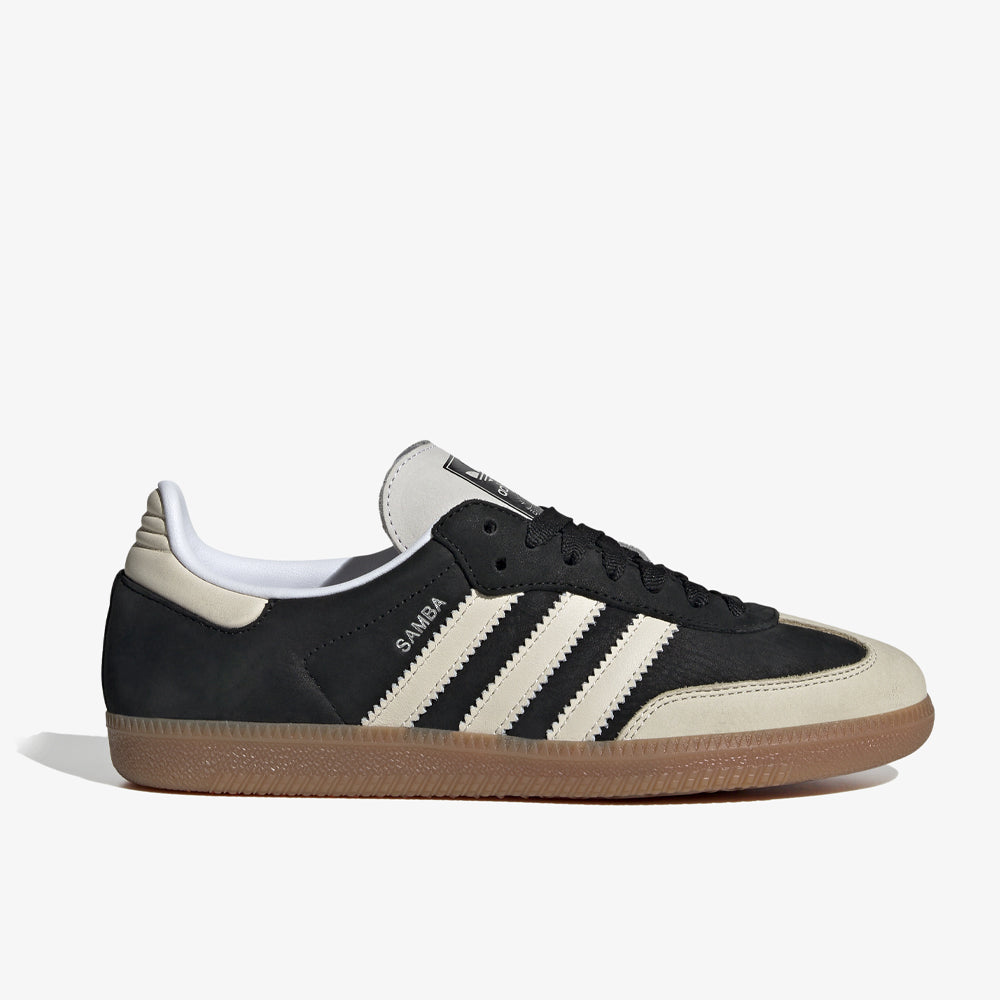 Adidas Samba Og W Core Black Wonder White Silver Metallic Ie5836