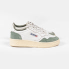 Autry Medalist Low Goat/Suede Wht/Mil Aulm-gs29