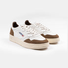 Autry Medalist Low Goat/Suede White/Cigar Aulm-gs34