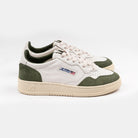 Autry Medalist Low Goat/Suede White/Milit Aulm-gs40