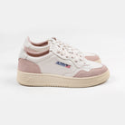 Autry Medalist Low Goat/Suede White/Powder Aulw-gs36