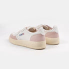 Autry Medalist Low Goat/Suede White/Powder Aulw-gs36