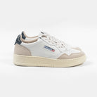 Autry Medalist Low Leat/Suede Wht/Black Aulm-ls21