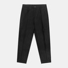 Beams+ 1 Pleat Trousers Wool Cashmere Noir 3823-0196