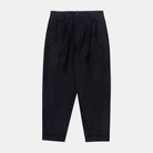 Beams+ 2 Pleats Tapered Flannel Pant Navy 3823-0113