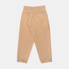 Beams+ 2 Pleats Trousers Twill Khaki 3823-0130