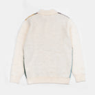 Beams+ Knit Polo Shaggy White 3812-0031