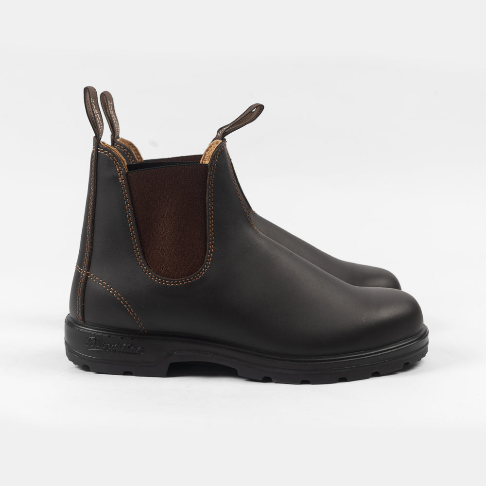 Blundstone Elastic Sided Boot Lined Walnut 550