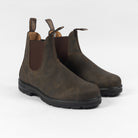 Blundstone Elastic Sided Boot Lined Rustic Brown 585