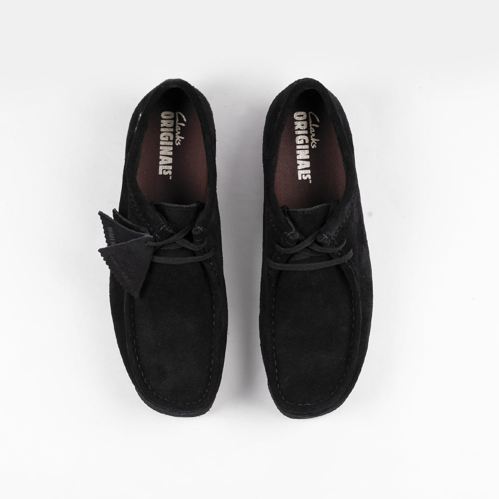 Clarks Wallabee Gtx Black Suede 26179251