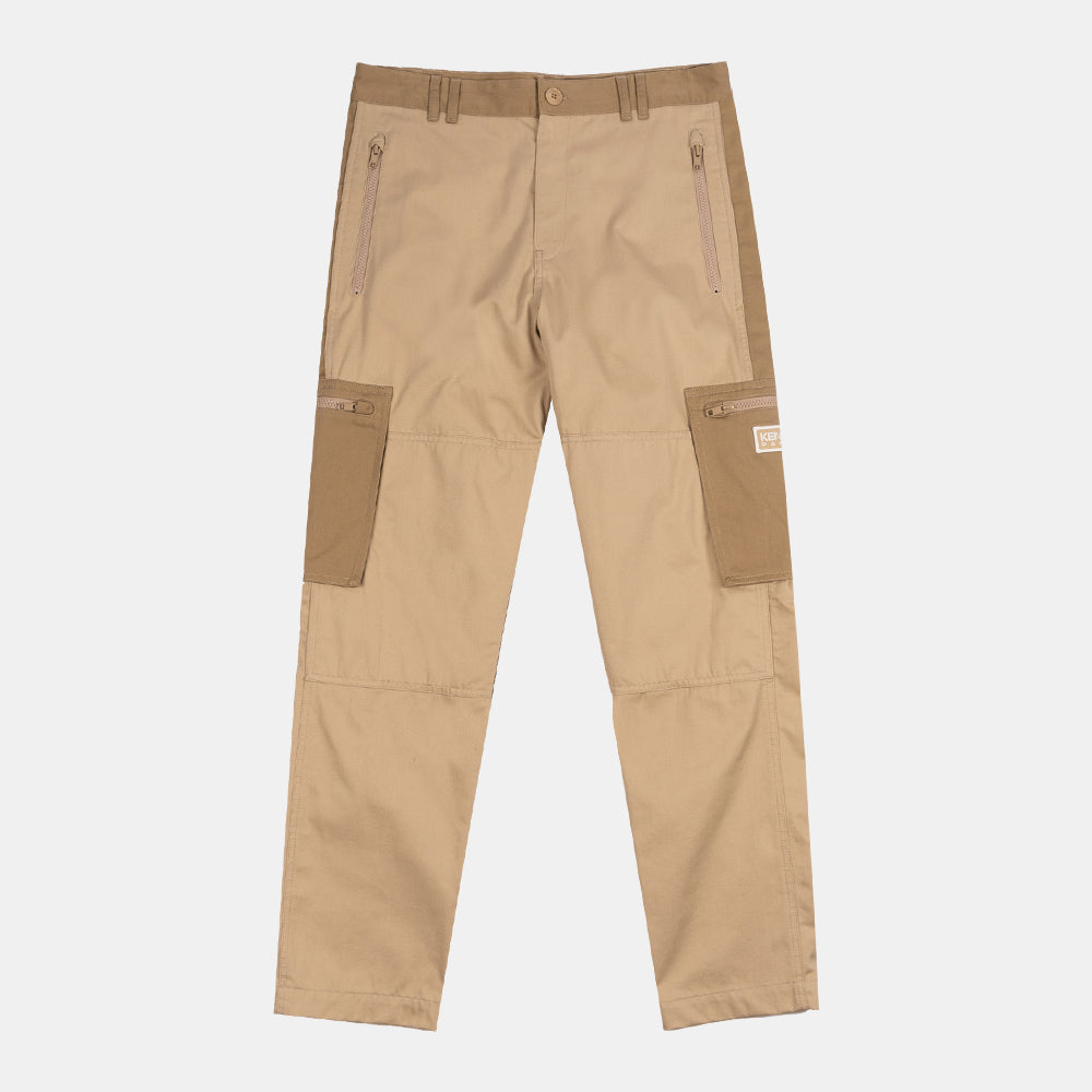 Kenzo Cargo Pants Beige Fe65pa1129ca