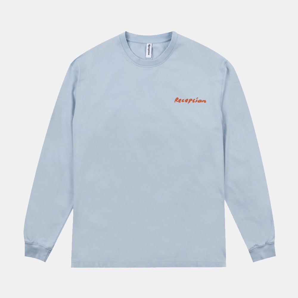 Reception Ls Tee Food Ice Blue F0255