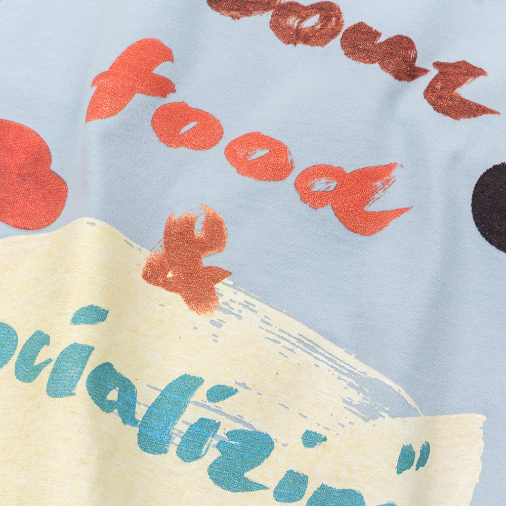 Reception Ls Tee Food Ice Blue F0255