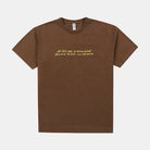 Reception Ss Tee Funk Choco Brown F0257